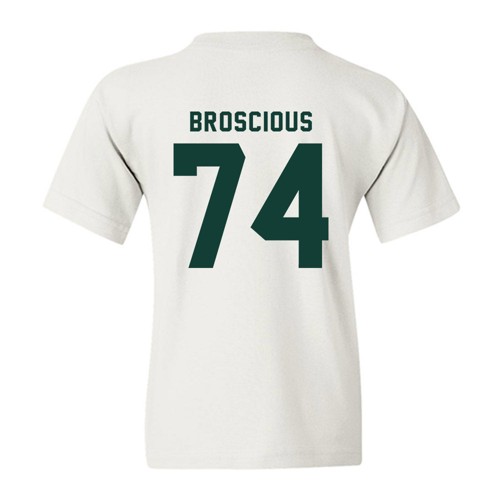 Michigan State - NCAA Football : Gavin Broscious - Classic Shersey Youth T-Shirt-1