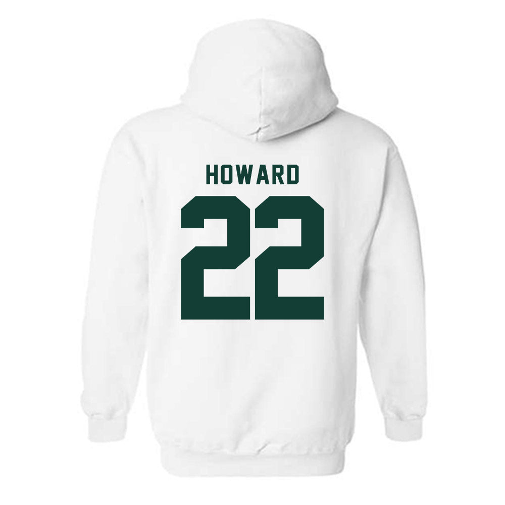 Michigan State - NCAA Men's Ice Hockey : Isaac Howard - Classic Shersey Hooded Sweatshirt