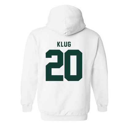 Michigan State - NCAA Baseball : Joshua Klug - Classic Shersey Hooded Sweatshirt-1