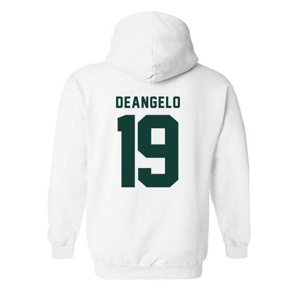 Michigan State - NCAA Men's Ice Hockey : Mikey DeAngelo - Classic Shersey Hooded Sweatshirt-1