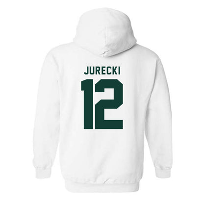 Michigan State - NCAA Men's Ice Hockey : Griffin Jurecki - Classic Shersey Hooded Sweatshirt