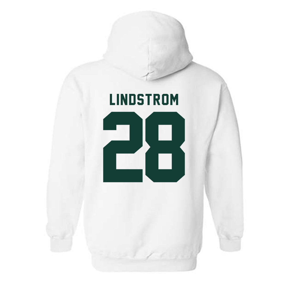 Michigan State - NCAA Men's Ice Hockey : Cayden Lindstrom - Classic Shersey Hooded Sweatshirt-1