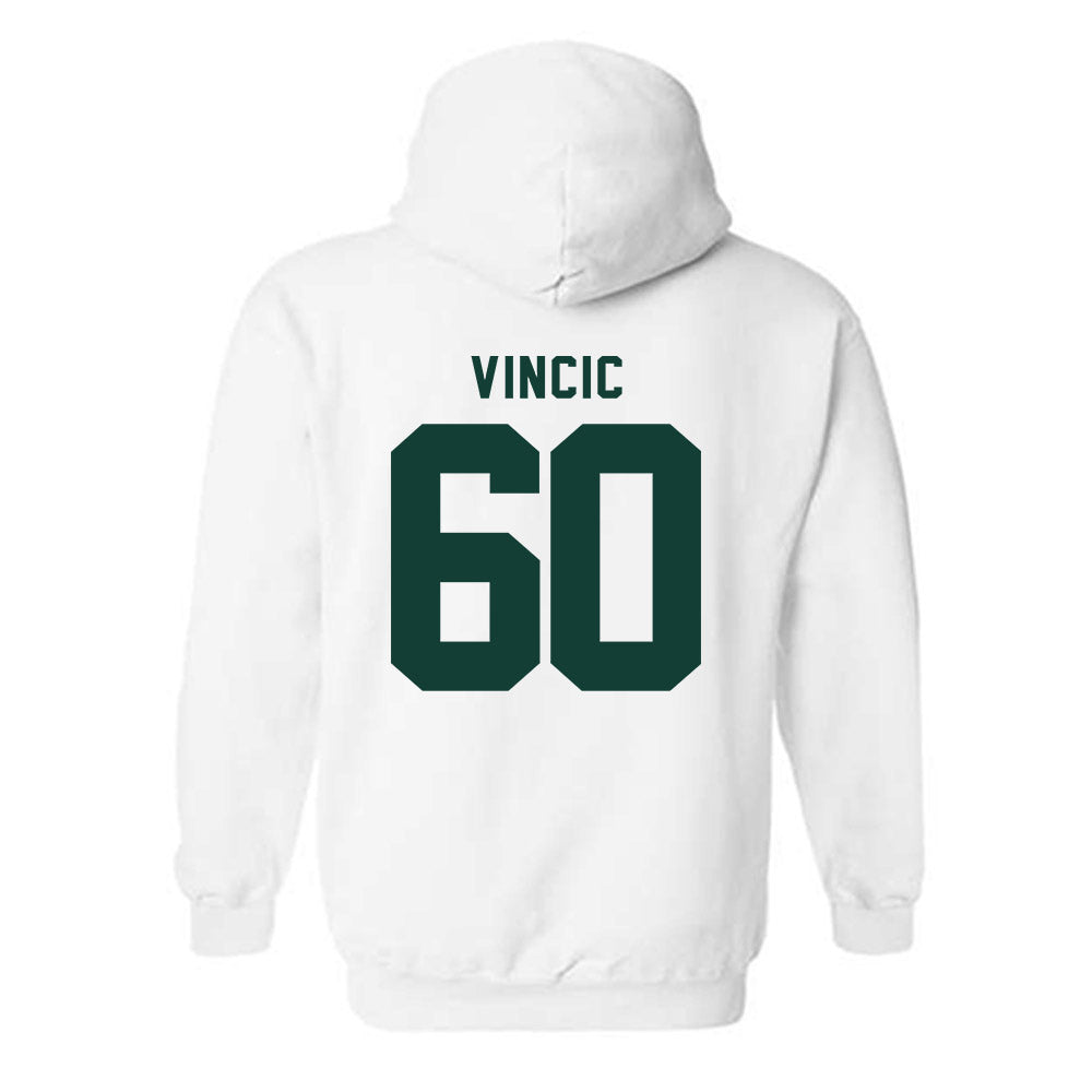Michigan State - NCAA Football : Luka Vincic - Classic Shersey Hooded Sweatshirt-1