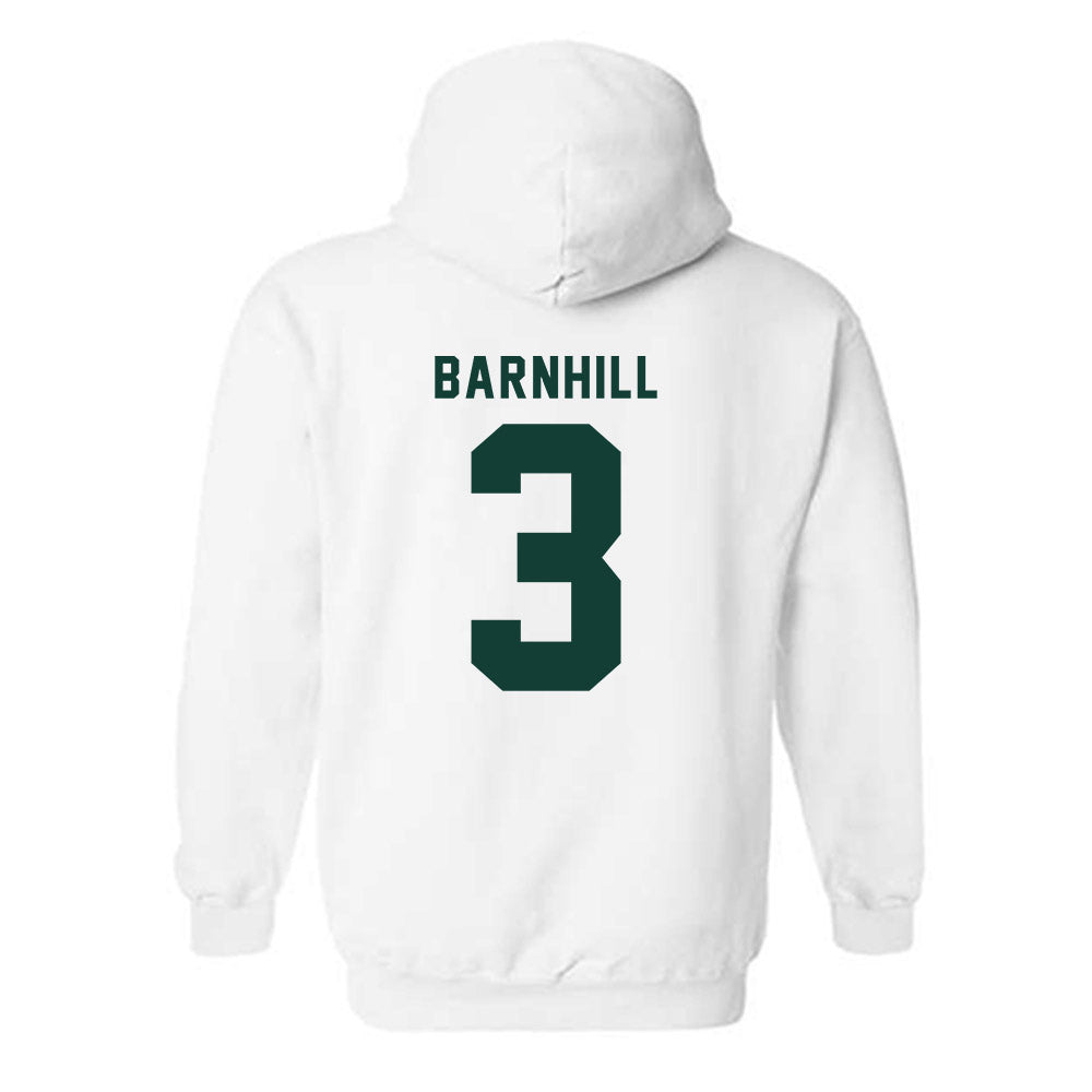 Michigan State - NCAA Men's Ice Hockey : Sean Barnhill - Classic Shersey Hooded Sweatshirt-1