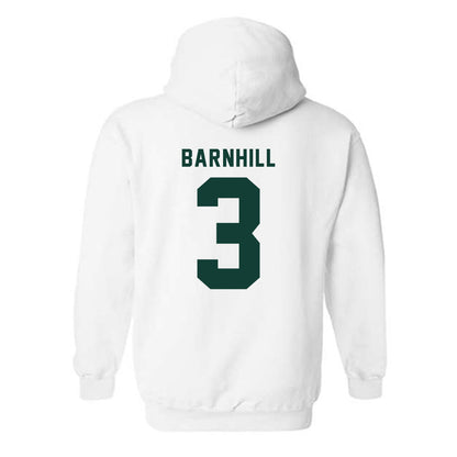 Michigan State - NCAA Men's Ice Hockey : Sean Barnhill - Classic Shersey Hooded Sweatshirt-1