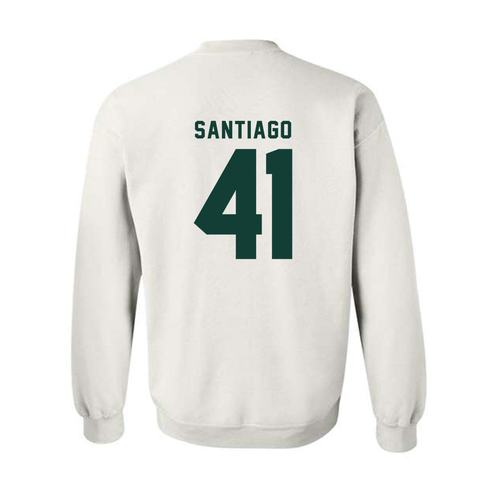 Michigan State - NCAA Football : David Santiago - Classic Shersey Crewneck Sweatshirt-1