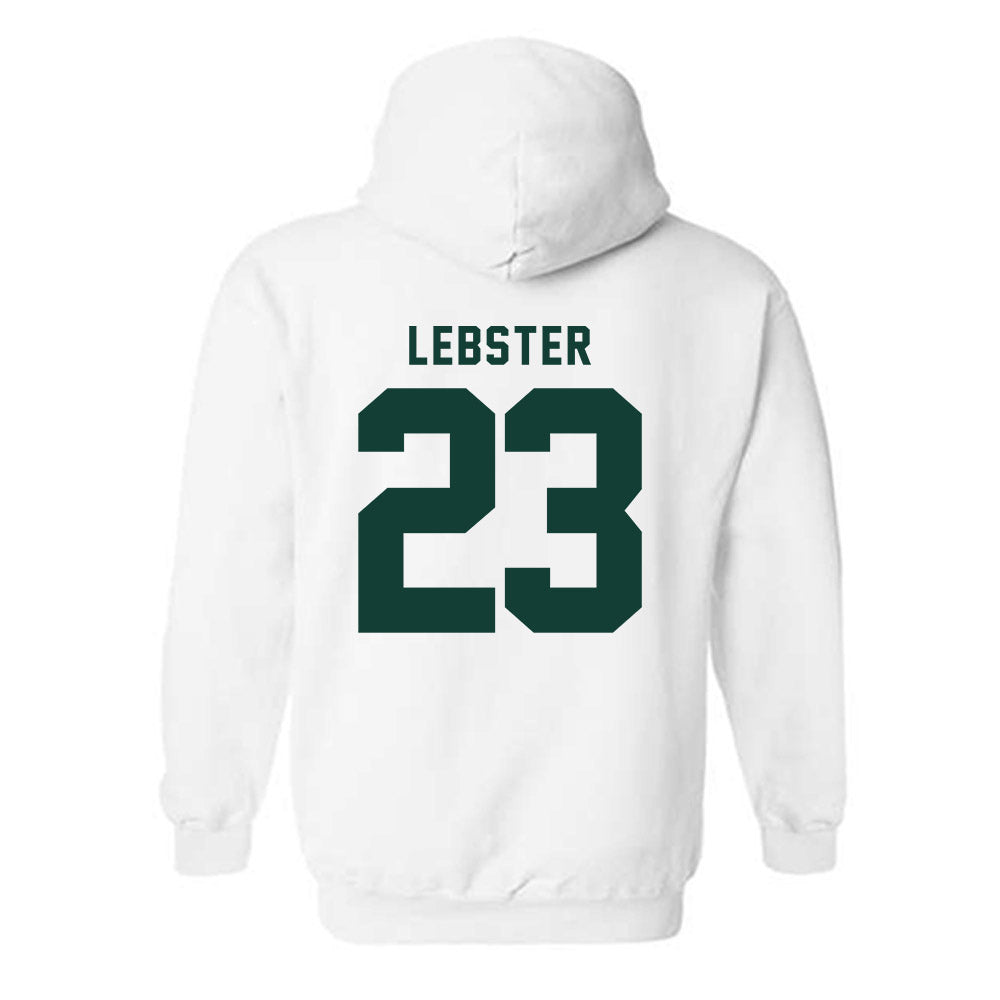 Michigan State - NCAA Men's Ice Hockey : Reed Lebster - Classic Shersey Hooded Sweatshirt-1