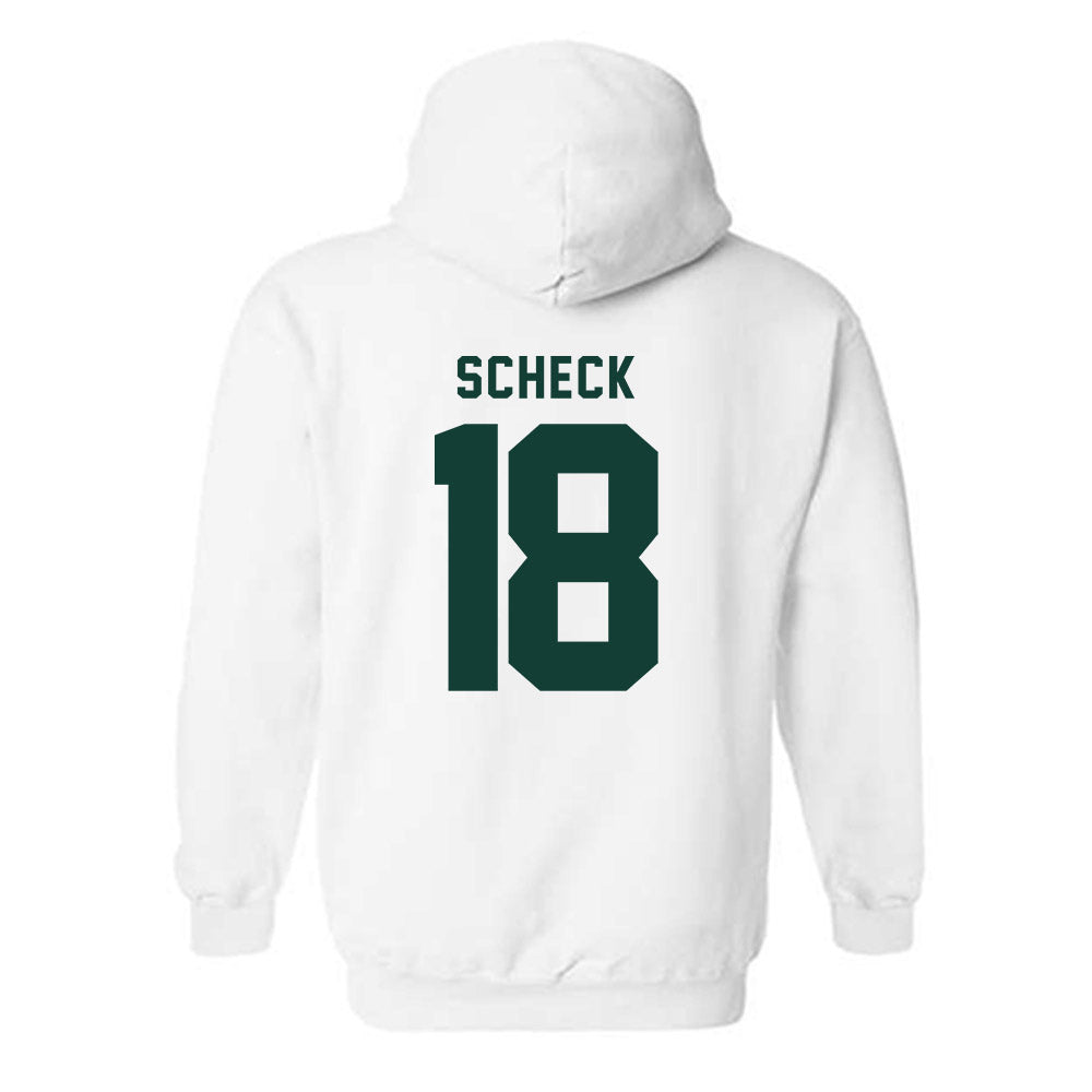 Michigan State - NCAA Women's Volleyball : Breccan Scheck - Classic Shersey Hooded Sweatshirt-1