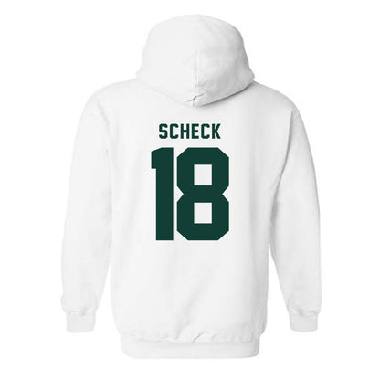 Michigan State - NCAA Women's Volleyball : Breccan Scheck - Classic Shersey Hooded Sweatshirt-1