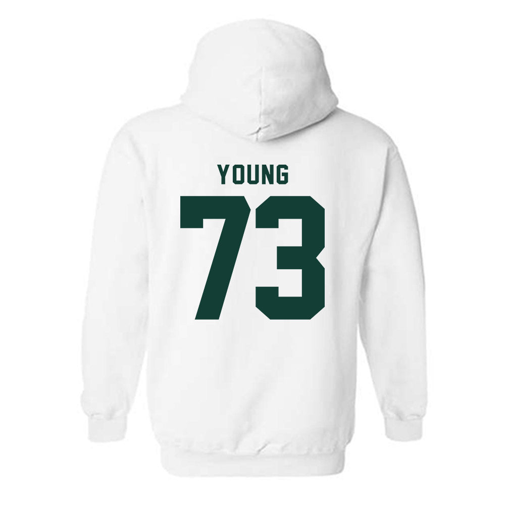 Michigan State - NCAA Football : Rustin Young - Classic Shersey Hooded Sweatshirt-1