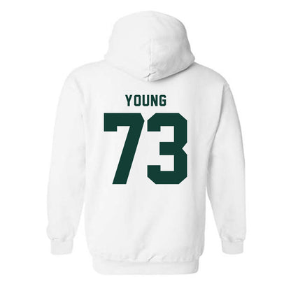 Michigan State - NCAA Football : Rustin Young - Classic Shersey Hooded Sweatshirt-1