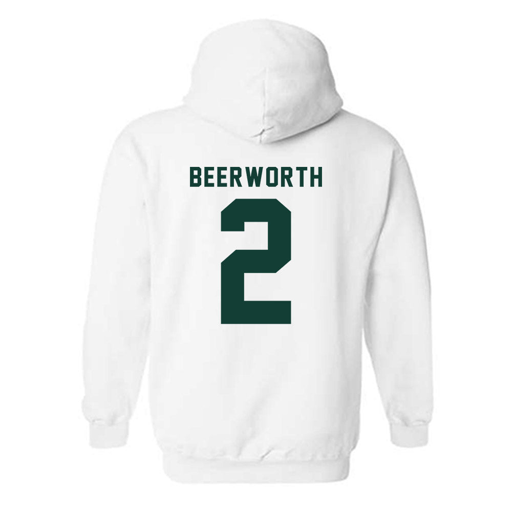 Michigan State - NCAA Women's Soccer : Sofia Beerworth - Classic Shersey Hooded Sweatshirt-1