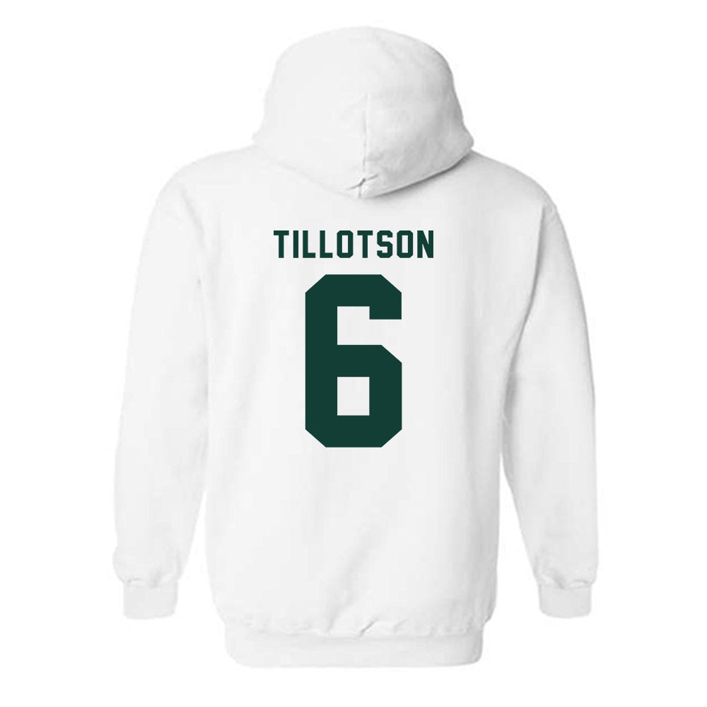 Michigan State - NCAA Women's Soccer : Remini Tillotson - Classic Shersey Hooded Sweatshirt-1
