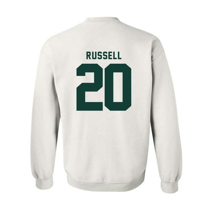 Michigan State - NCAA Men's Ice Hockey : Daniel Russell - Classic Shersey Crewneck Sweatshirt-1