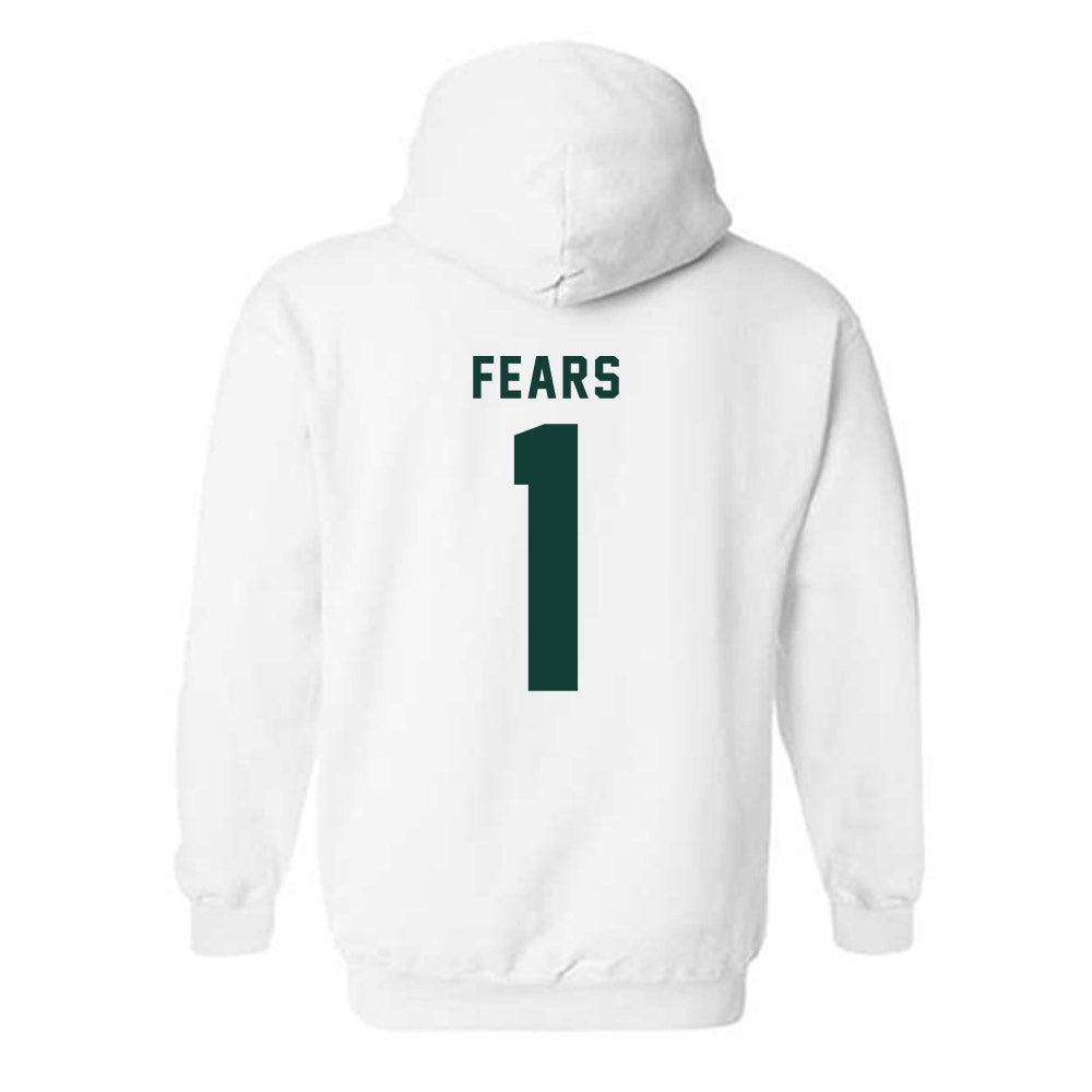 Michigan State - NCAA Men's Basketball : Jeremy Fears - Classic Shersey Hooded Sweatshirt-1