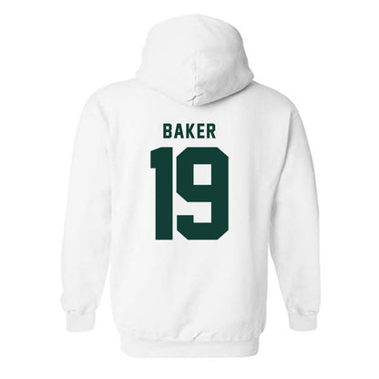 Michigan State - NCAA Men's Ice Hockey : Austin Baker - Classic Shersey Hooded Sweatshirt-1