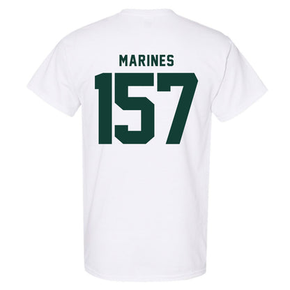 Michigan State - NCAA Wrestling : Darius Marines - Classic Shersey T-Shirt-1