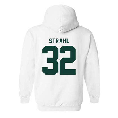 Michigan State - NCAA Men's Ice Hockey : Melvin Strahl - Classic Shersey Hooded Sweatshirt-1
