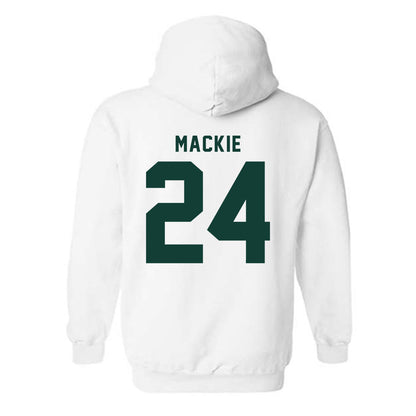 Michigan State - NCAA Men's Ice Hockey : Nathan Mackie - Classic Shersey Hooded Sweatshirt-1