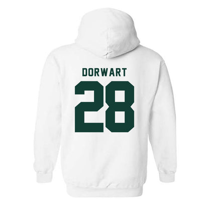 Michigan State - NCAA Men's Ice Hockey : Karsen Dorwart - Classic Shersey Hooded Sweatshirt-1