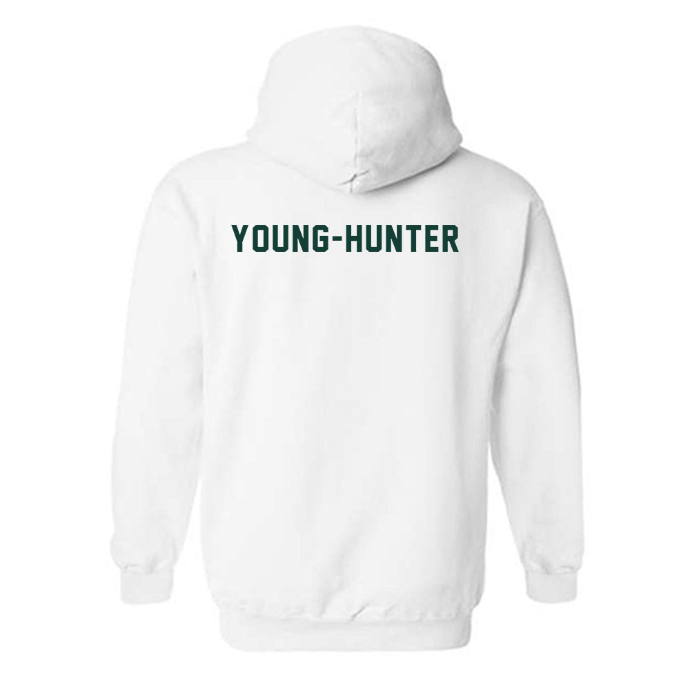 Michigan State - NCAA Women's Track & Field : Kelis Young-Hunter - Classic Shersey Hooded Sweatshirt-1