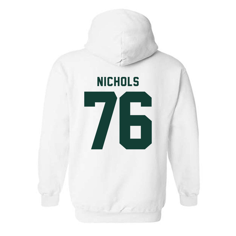 Michigan State - NCAA Football : Drew Nichols - Classic Shersey Hooded Sweatshirt-1