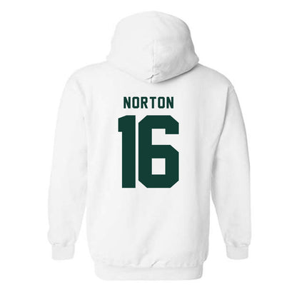 Michigan State - NCAA Women's Volleyball : Kalea Norton - Classic Shersey Hooded Sweatshirt-1