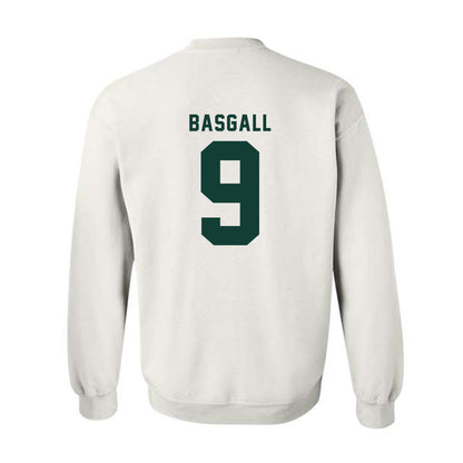 Michigan State - NCAA Men's Ice Hockey : Matthew Basgall - Classic Shersey Crewneck Sweatshirt-1