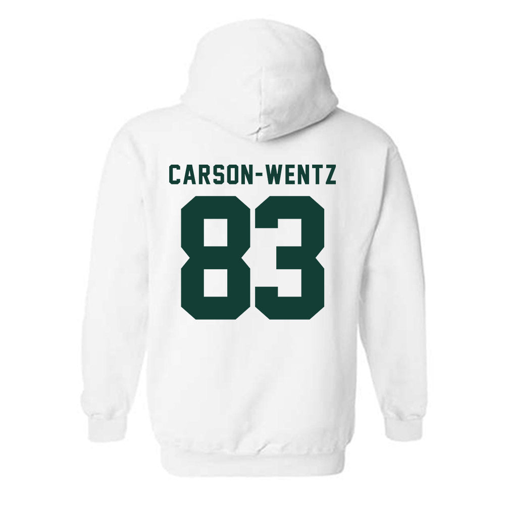 Michigan State - NCAA Football : Jack Carson-wentz - Classic Shersey Hooded Sweatshirt-1