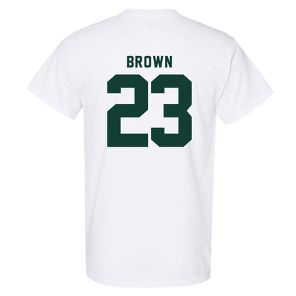 Michigan State - NCAA Women's Basketball : Jalyn Brown - Classic Shersey T-Shirt-1