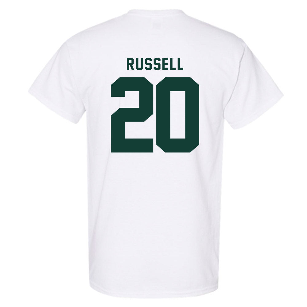 Michigan State - NCAA Men's Ice Hockey : Daniel Russell - Classic Shersey T-Shirt-1