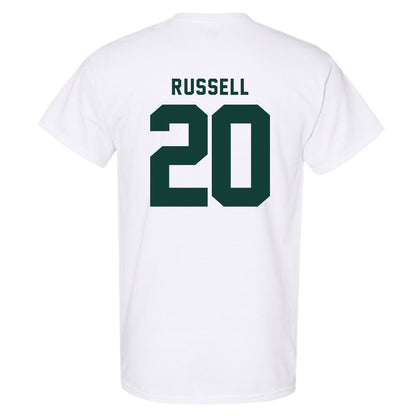 Michigan State - NCAA Men's Ice Hockey : Daniel Russell - Classic Shersey T-Shirt-1