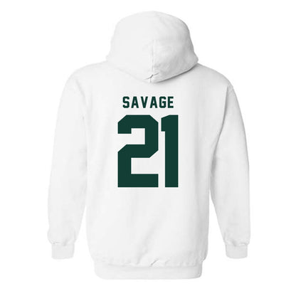 Michigan State - NCAA Men's Ice Hockey : Red Savage - Classic Shersey Hooded Sweatshirt