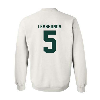 Michigan State - NCAA Men's Ice Hockey : Artyom Levshunov - Classic Shersey Crewneck Sweatshirt-1