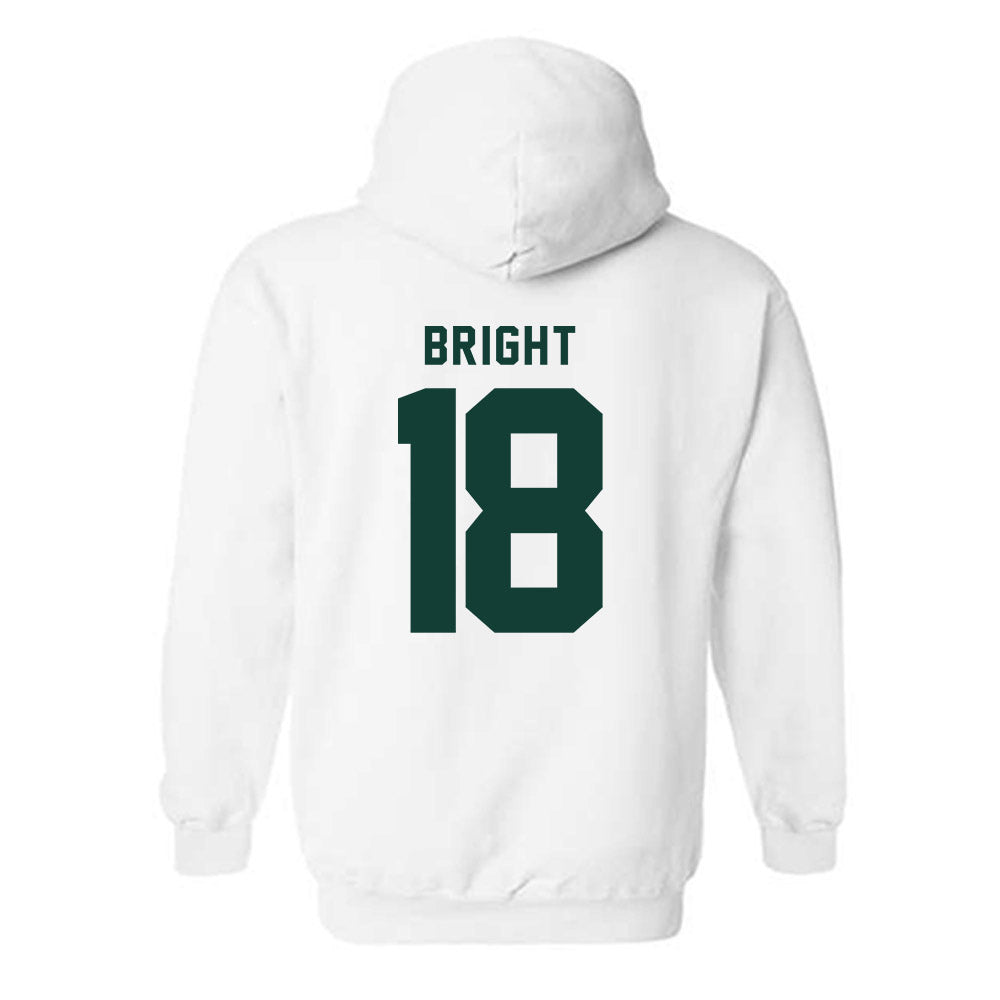 Michigan State - NCAA Baseball : Noah Bright - Classic Shersey Hooded Sweatshirt