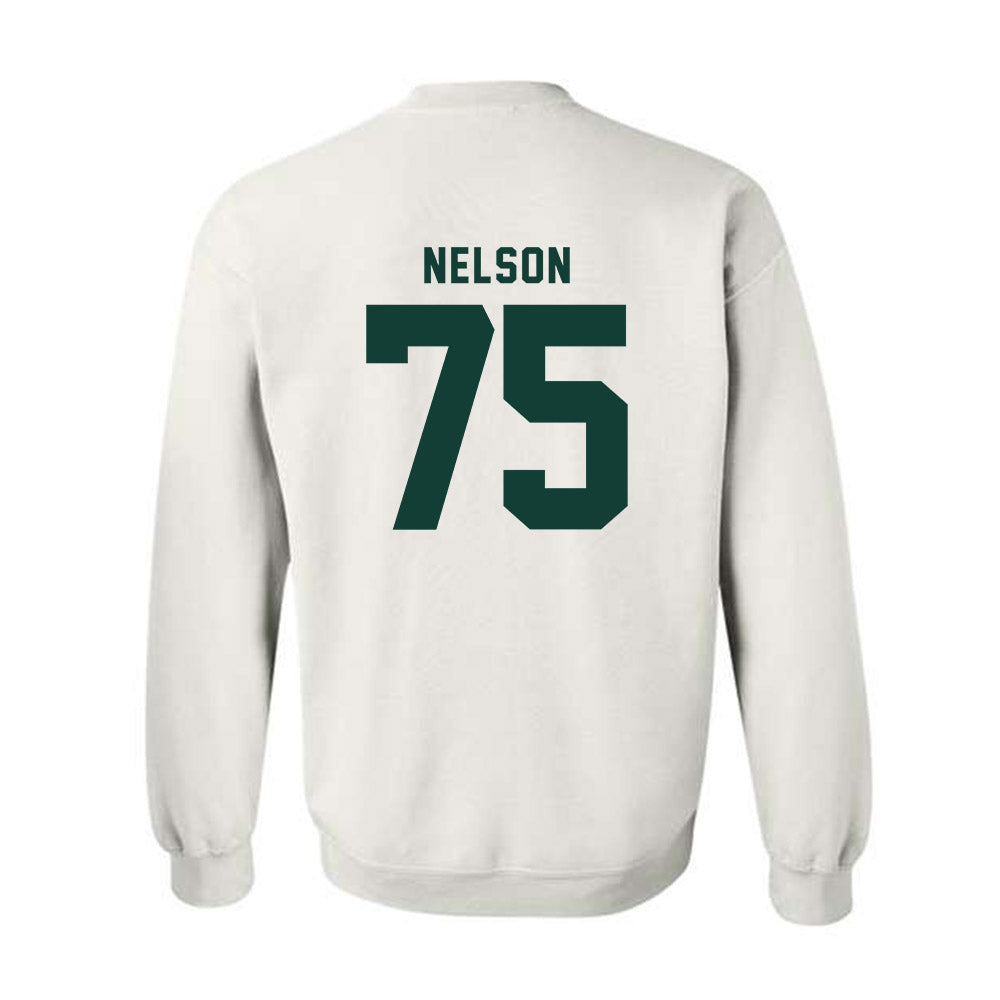 Michigan State - NCAA Football : Ben Nelson - Classic Shersey Crewneck Sweatshirt