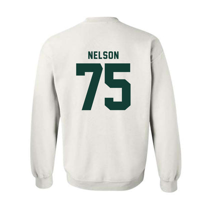 Michigan State - NCAA Football : Ben Nelson - Classic Shersey Crewneck Sweatshirt
