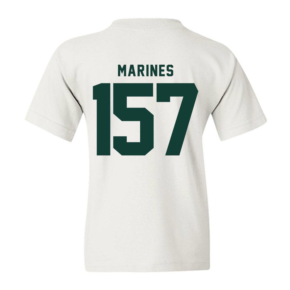 Michigan State - NCAA Wrestling : Darius Marines - Classic Shersey Youth T-Shirt-1