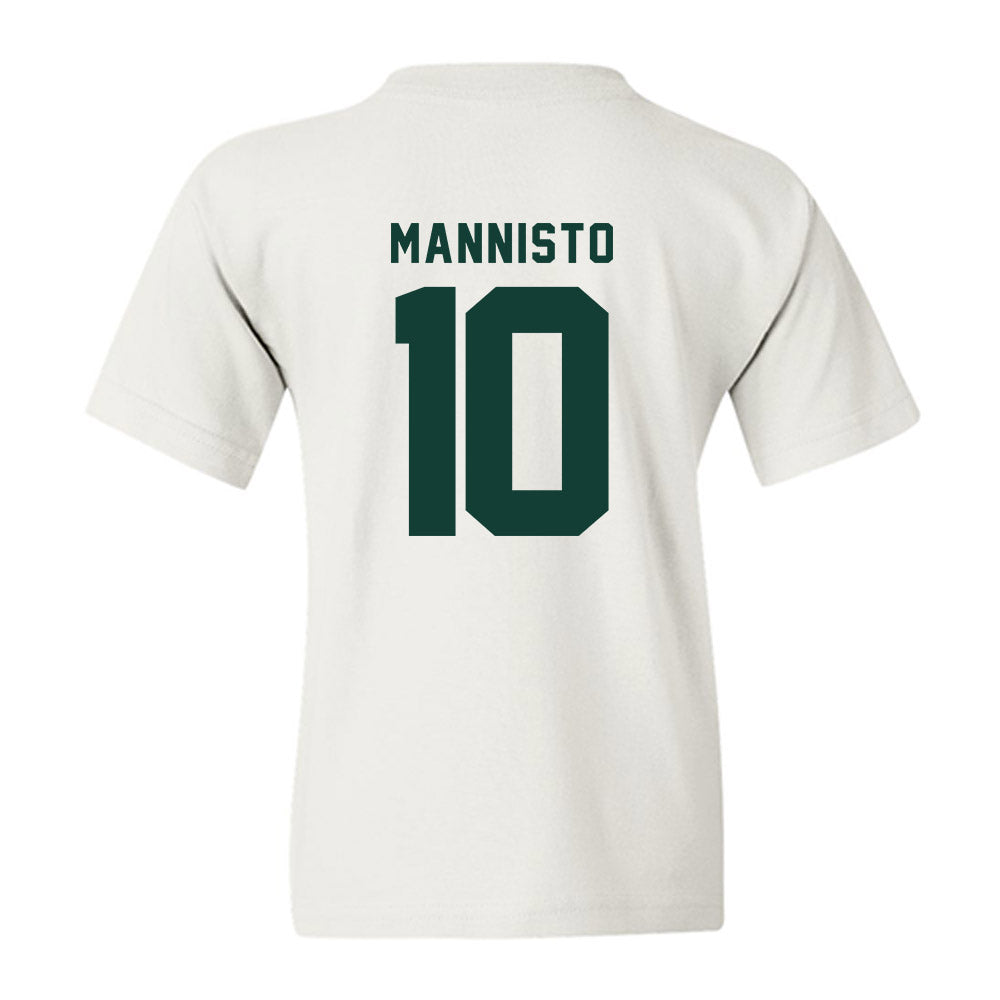 Michigan State - NCAA Men's Ice Hockey : Tommi Mannisto - Classic Shersey Youth T-Shirt-1