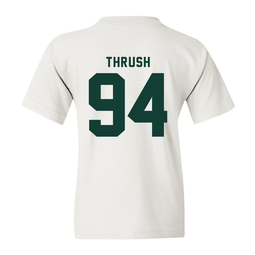 Michigan State - NCAA Football : Cal Thrush - Classic Shersey Youth T-Shirt-1