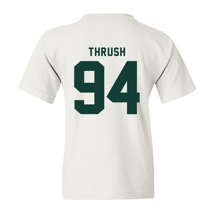 Michigan State - NCAA Football : Cal Thrush - Classic Shersey Youth T-Shirt-1