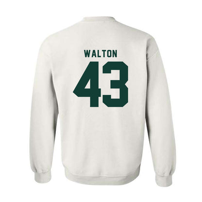 Michigan State - NCAA Men's Basketball : Colin Walton - Classic Shersey Crewneck Sweatshirt-1
