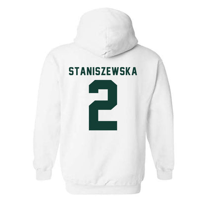 Michigan State - NCAA Women's Volleyball : Karolina Staniszewska - Classic Shersey Hooded Sweatshirt