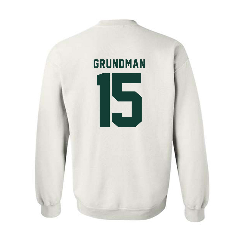 Michigan State - NCAA Baseball : Gannon Grundman - Classic Shersey Crewneck Sweatshirt-1