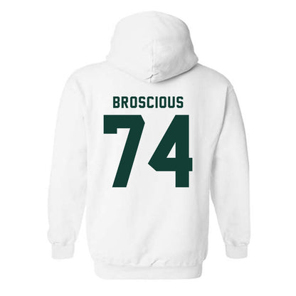 Michigan State - NCAA Football : Gavin Broscious - Classic Shersey Hooded Sweatshirt-1