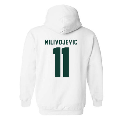Michigan State - NCAA Football : Alessio Milivojevic - Classic Shersey Hooded Sweatshirt-1