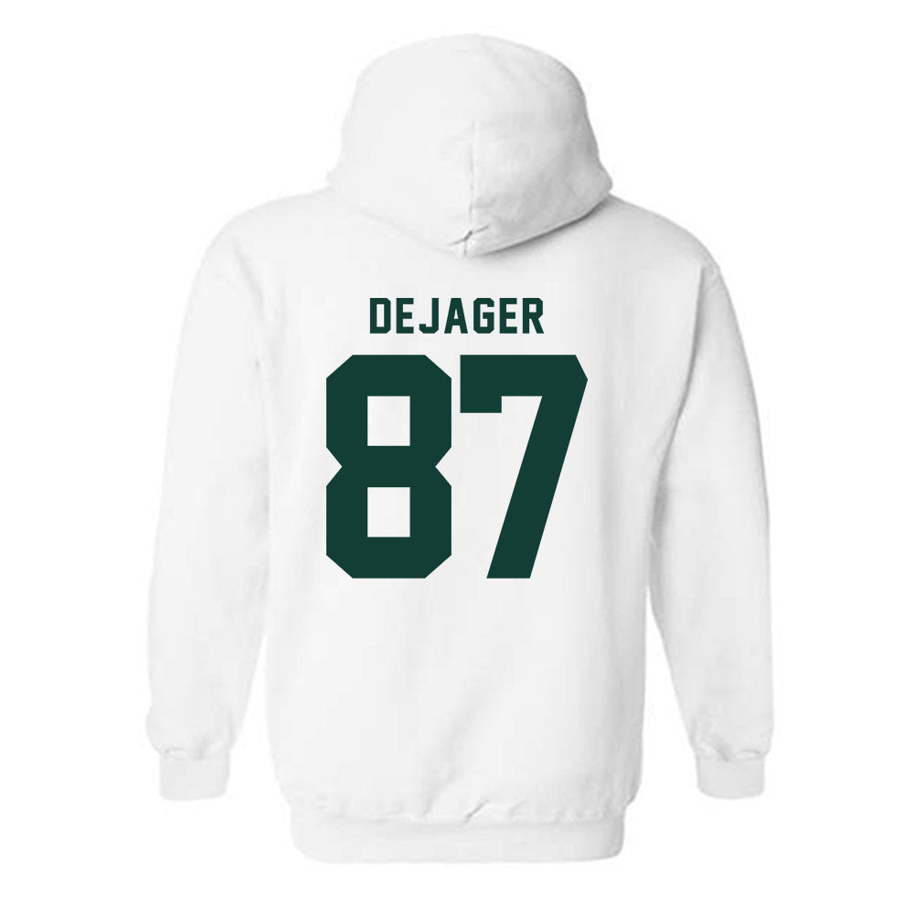 Michigan State - NCAA Football : Luke DeJager - Classic Shersey Hooded Sweatshirt-1