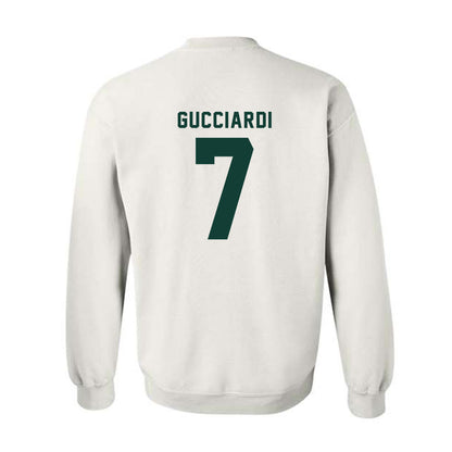 Michigan State - NCAA Men's Ice Hockey : David Gucciardi - Classic Shersey Crewneck Sweatshirt-1