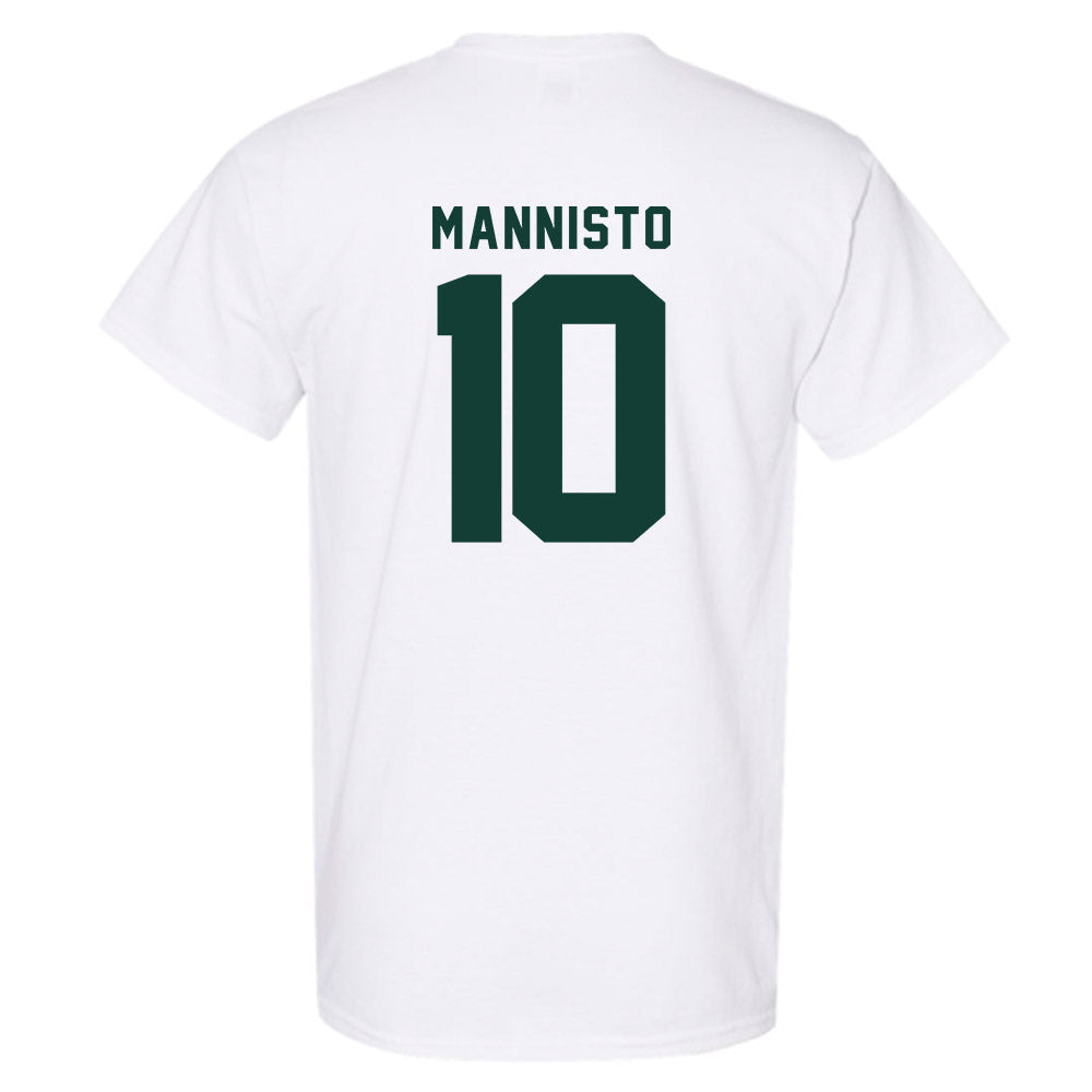 Michigan State - NCAA Men's Ice Hockey : Tommi Mannisto - Classic Shersey T-Shirt-1