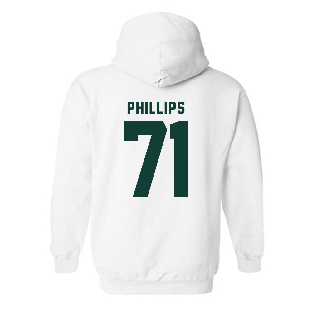 Michigan State - NCAA Football : Kristian Phillips - Classic Shersey Hooded Sweatshirt-1